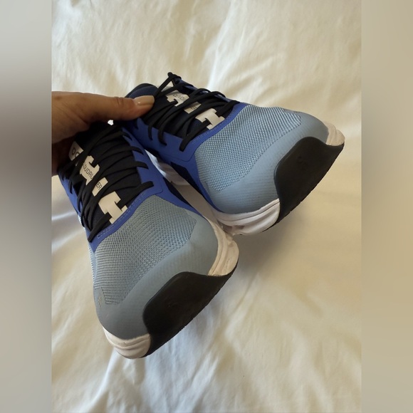 On Cloud | Women’s 9.5 | Cloudrunner Chambray Midnight Blue Black Athletic Shoes - Picture 3 of 8